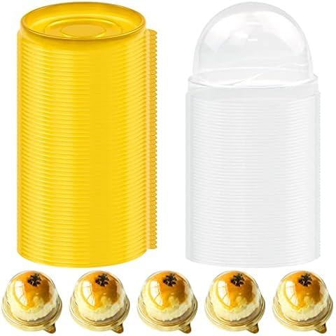 JJQHYC Caja de Postre Transparente Cover