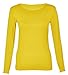 zee-fashion-camiseta-de-manga-larga-para-mujer-amarillo-m-l40-42