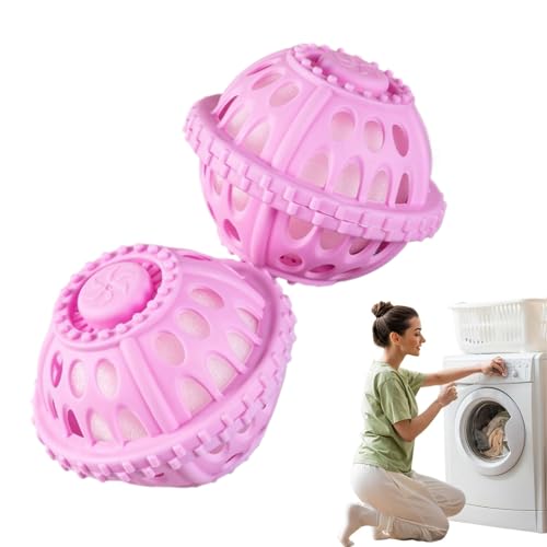 Bolas de lavandería sin detergente, bolas de lavandería no detergente para secadora, suministros de limpieza del hogar antinudos para familias, estudiantes universitarios, vacaciones, viajes RV