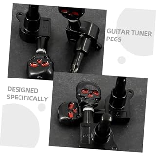 Alasum 1 Jeu Alignement de cordes de guitare mécaniques de guitare chevilles accordeur de guitare accordeurs de guitare classique le crâne Composant petite guitare outil 6r - Les Beatles, Paul McCartney, John Lennon, RIngo Starr, George Harrison Alasum 1 Jeu Alignement de cordes de guitare mécaniques de guitare chevilles accordeur de guitare accordeurs de guitare classique le crâne Composant petite guitare outil 6r – Image 6