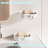 Zoom IMG-2 porta saponetta bagno senza foratura