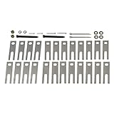 Stainless Steel Trailing Arm Shim Kit With Hardware Compatible With Chevy Corvette 1963-1982 (Never Rust.)