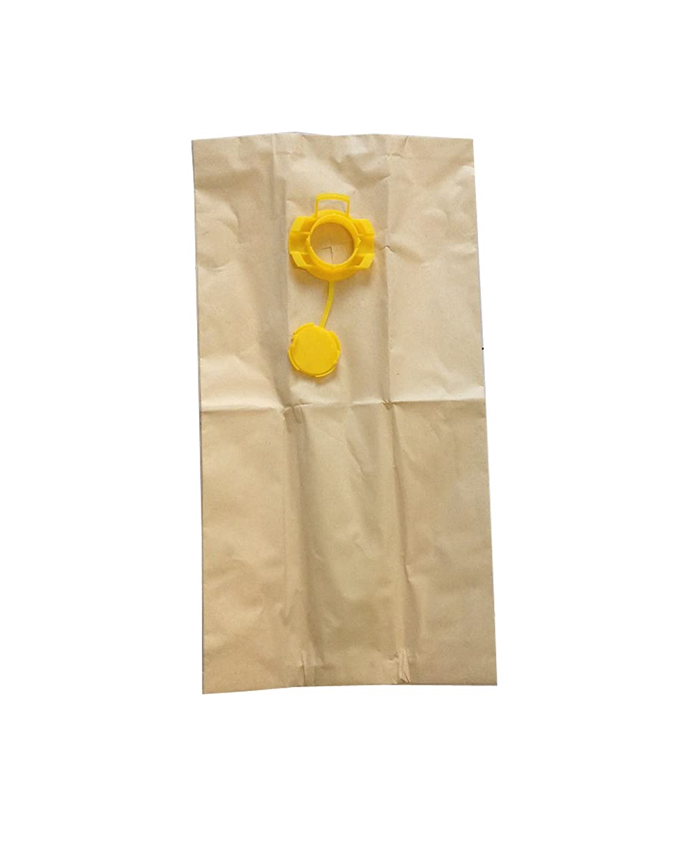 10 bolsas de papel de 19 litros con tapón para aspiradora Ghibli Wirbel Power D 80.2 P, Power WD 50-80.2, Power Tool Pro FD 36-50, AS 400, AS 59, AS 590, AS 60P, AS 600P CBN, AS 30, AS 40KS M/H