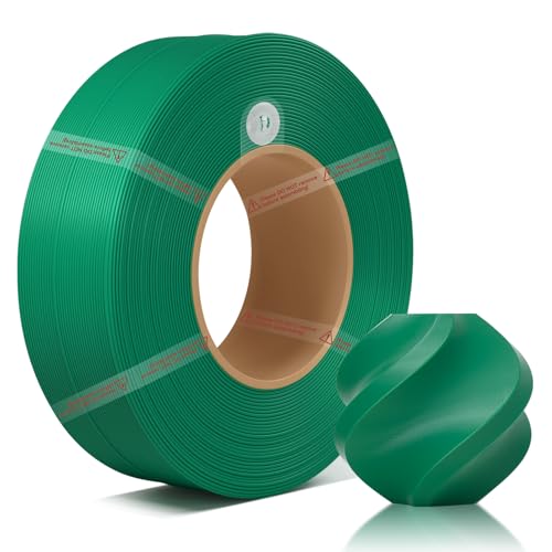 Bamboo 1.75MM PLA Basic Refill Filament High Toughness High Speed &Easy Printing Eco Friendly with RFID for Bambu Lab A1