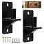 Black-2pcs With 5/8 Pin
