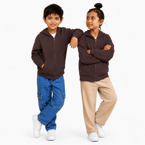 Image of FUNKY MONKEY Unisex Zip-Up Hoodie Sweatshirt - Soft, Comfortable & Everyday Wear