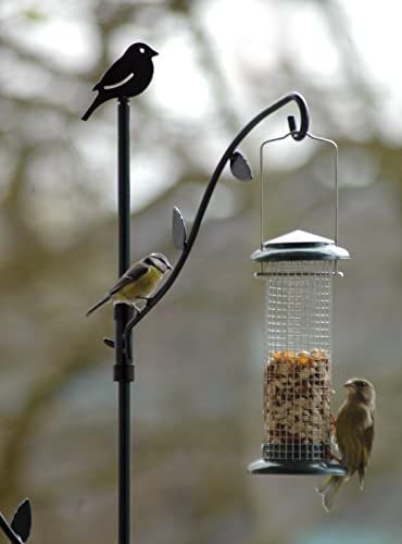 Distributeur de produits alimentaires pour oiseaux et support métal Dobar