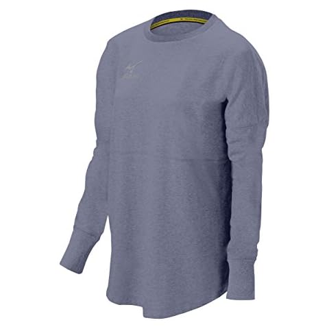 Mizuno Hitters Pullover in Heathered Navy Cover