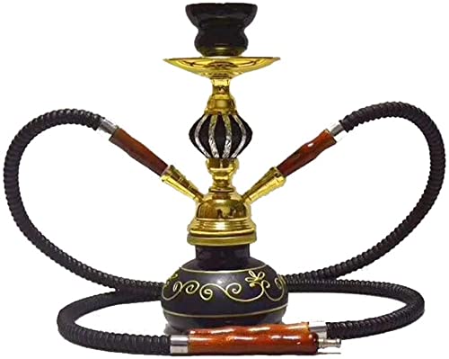 XJHYJS Billig Acryl Shisha Set Mit Sniftas Schlauch 2 Rohre, Wasserleitung Kit Silikonschlauch Schüssel Zubehör Party…