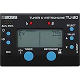 afinador boss Metrónomo con múltiples estilos rítmicos y representación visual