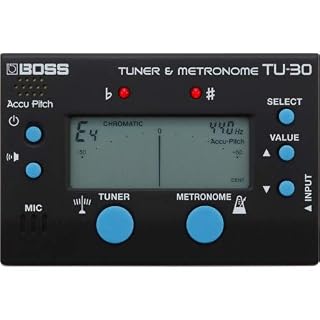 BOSS accordeur & métronome TU-30 - Les Beatles, Paul McCartney, John Lennon, RIngo Starr, George Harrison