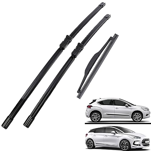 WOWTAC ���C�p�[�t�����g & ���A�E�C���h�X�N���[�����C�p�[�u���[�h�Z�b�g �ɓK�p���� �V�g���G�� DS4 DS5 2010-2020 �t�����g�K���X�t�����g�K���X�� 30 "26" 7"