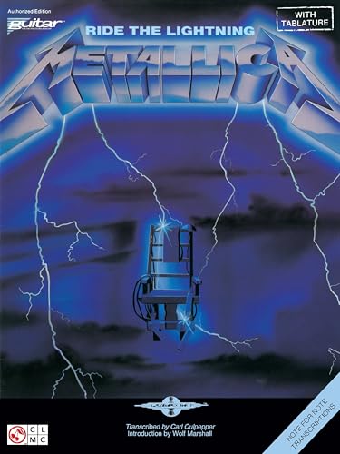 Metallica - Ride the Lightning | Guitar Tablature Songbook | Sheet Music Including Fade to Black, Creeping Death and More | Play It Like It Is Series