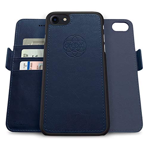 Coque iPhone SE Dreem Fibonacci bleu royal pour un quotidien serein et élégant