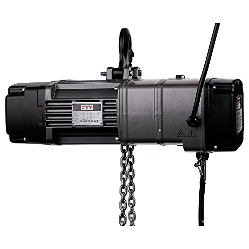 Jet Tools TS500-010 5T Electric Hoist 10' Lift 3PH 460V (144013), Standard