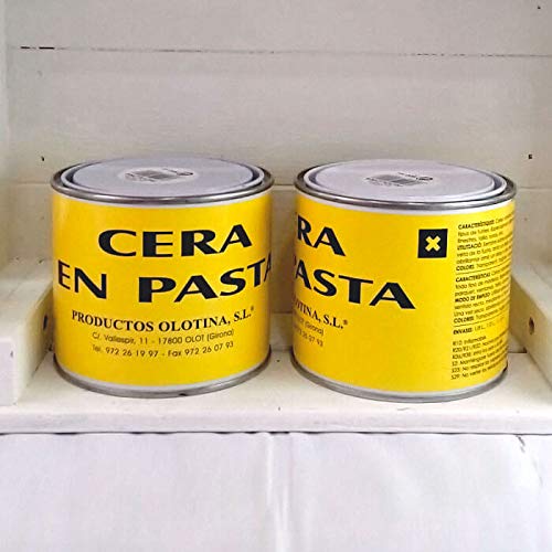 Cera en pasta 500ml Acabado Natural Fabricacion Artesanal