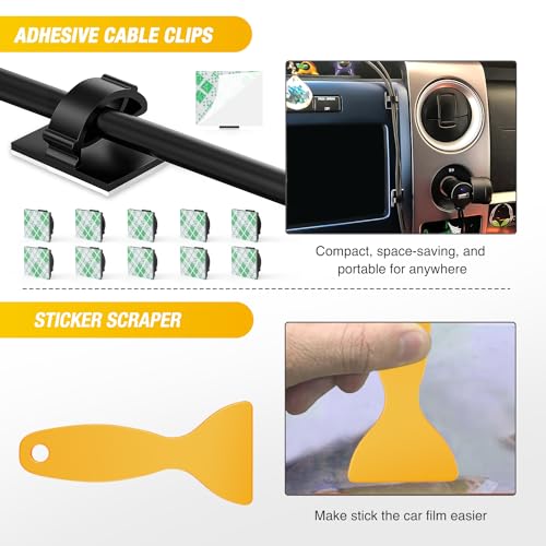 Image of GOOACC 88Pcs Trim Removal Tool Auto Push Pin Bumper Retainer Clip Set