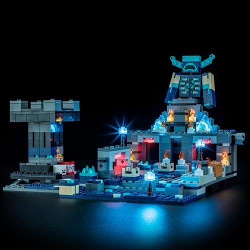 Image of BRIKSMAX Light for Lego The Duel in Darkness 21246 - Compatible with Minecraft Building Blocks Model - Without Lego Set
