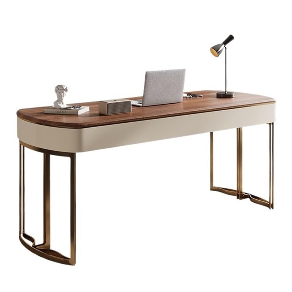 Acrittura Scrivania for l'home office con postazione di lavoro for studio e scrittura struttura in metallo(S)