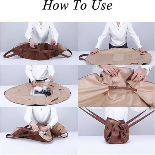 Eloure Saint Chevelle Bag, 2025 New Women's Collapsible Tote Shopping Bag, Large-Capacity Shoulder Messenger Bag for Travel2