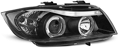 Headlight Angel Eyes LPBM76 Black