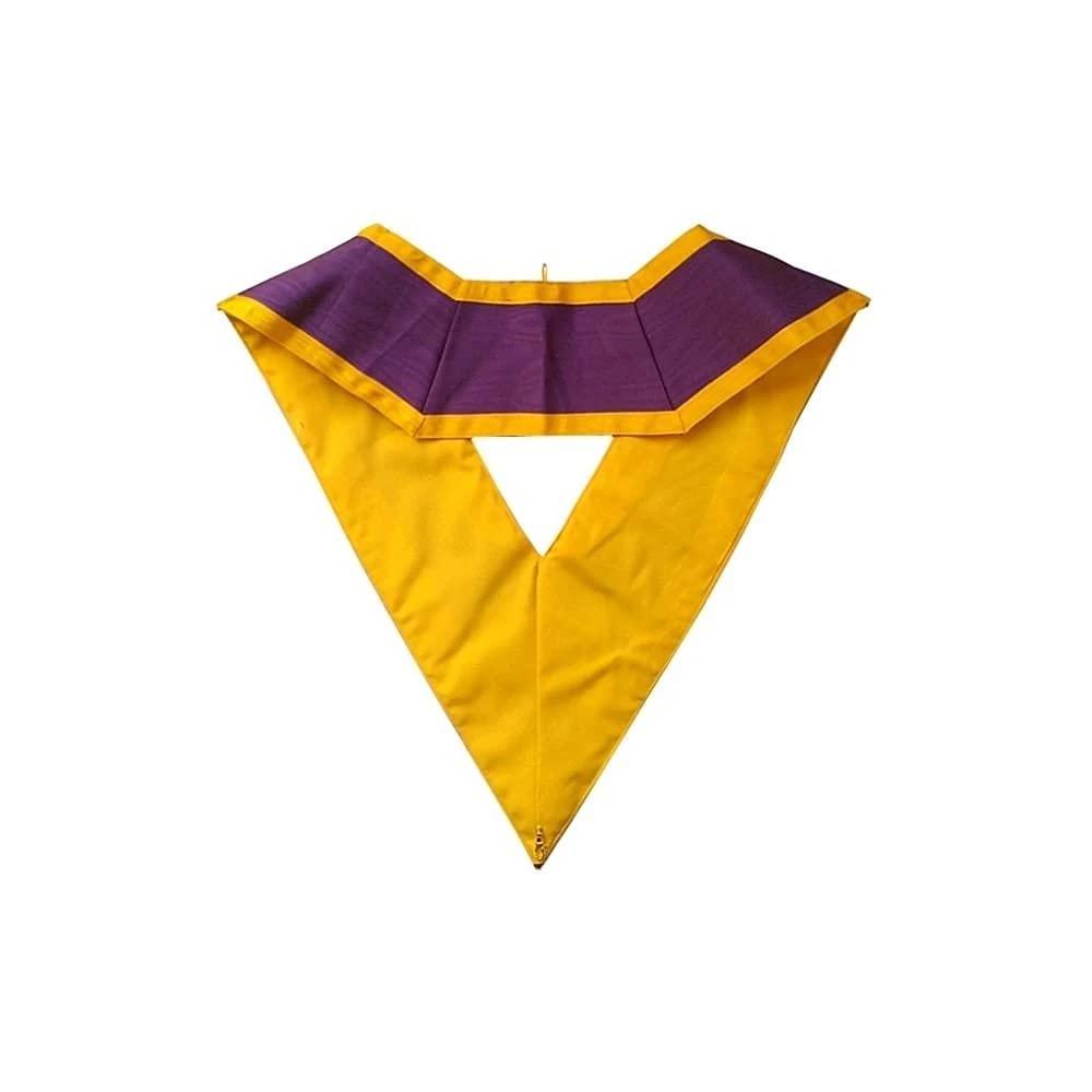 Bricks Masons 96th Degree Memphis Misraim French Regulation Collar - Purple