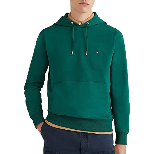 Tommy Hilfiger Herren Hoodie 1985 mit Kapuze, Grün (Prep Green), M