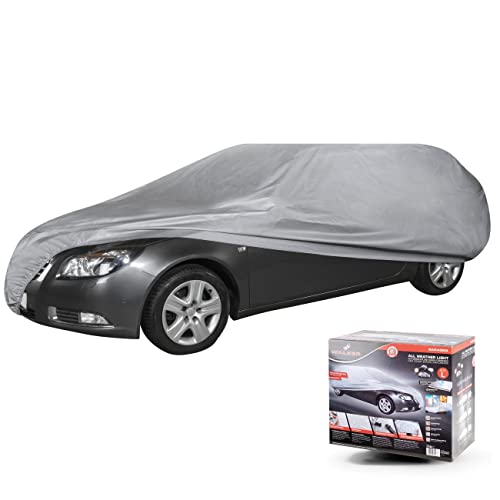 Walser Couverture de Voiture All Weather Light Garage Complet Combi Taille L Gris Clair, Garage de...