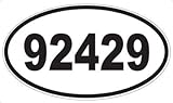US Decal, Inc. Number 92429 Oval Sticker