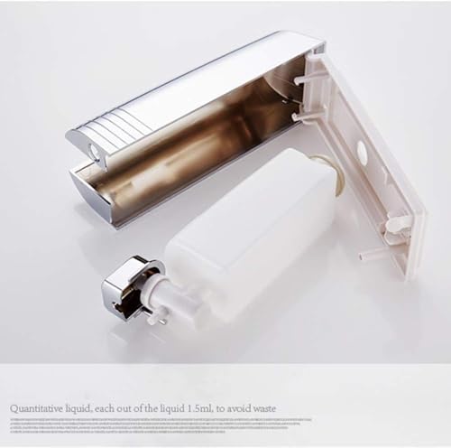 Distributeur de savon mural inox de qualité supérieure au design élégant et épuré