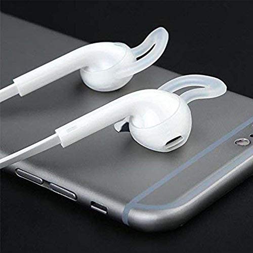 Onecut OAC-EARHKS-5PR 5 Pairs Silicone Ear Tips Compatible For Airpods 1&2,Silicone Soft Anti-Slip Sport Earbud Tips, Anti-Drop Ear Hook Gel Headphones Earphones Protective Accessories Tips thumb #2