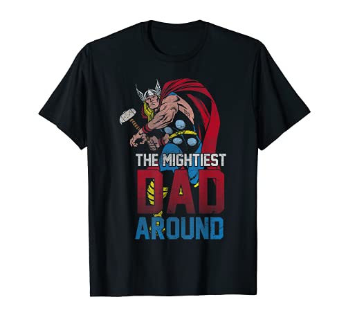 Marvel Thor Mightiest Dad Around T-Shirt