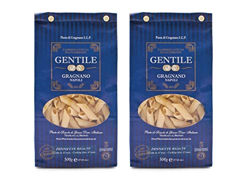 GENTILE PASTA PENNINE DI GRAGNANO IGP (2 Pack - 1.1 lb each)