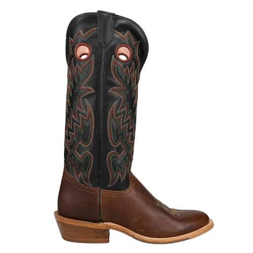 Tony Lama Mens Rutledge Buckaroo Round Toe Casual Boots Knee High - Black, Brown