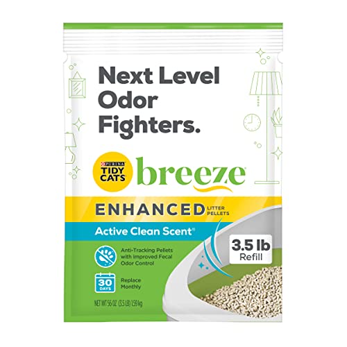 Purina Tidy Cats Scented Litter Pellets, Breeze Enhanced Refill L...