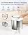 Waterdrop ED21W Rechargeable Non-Gravity Water Filter System, 5-Stage Stainless Steel Countertop Filtration, Reduce 70+ Contaminants, Lead, Chlorine and Cadmium, 22-Cup