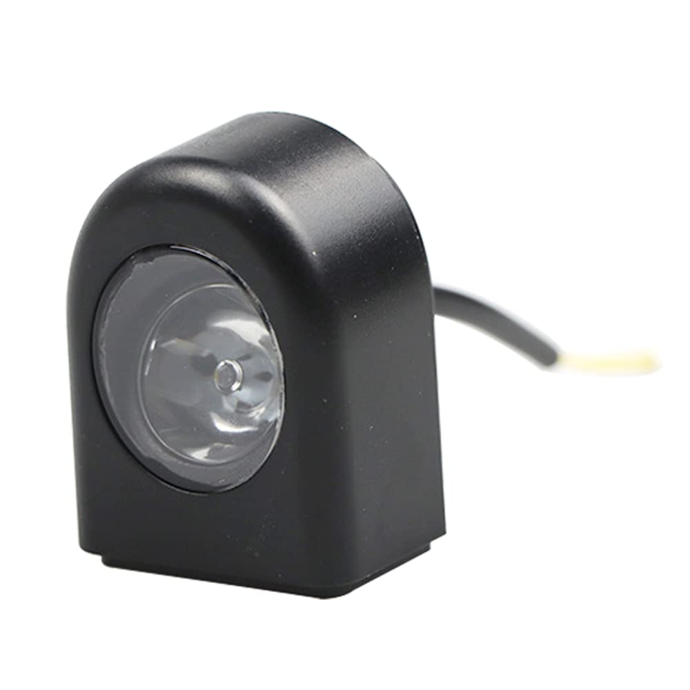 KACEPAR Front Lamp Headlight Lamp LED Light, Waterproof Scooter Light Clear Lens Electric Scooter Headlight, Compatible with Xiaomi M365/1S/Pro