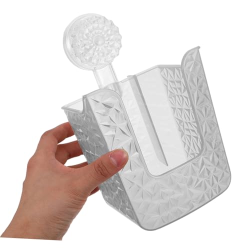 Boîte de rangement de mouchoirs à ventouse pour un miroir net