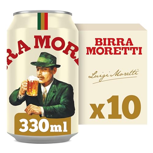 Birra Moretti Lager Beer 10 x 330ml