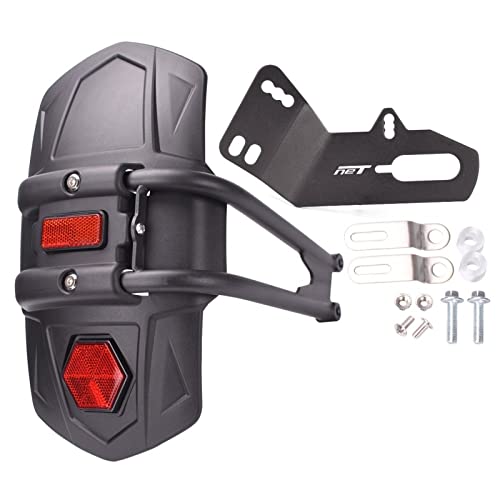 フェンダーカバー R ナイン T ピュアアールナインTレーサー 2017-2020 2021 2022 オートバイ炭素鋼ボディリアカバーフェンダースプラッシュマッドガードアクセサリー(Black A)