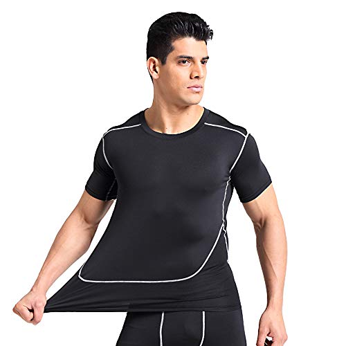 Tops de sport homme pour entraînement fitness en salle
