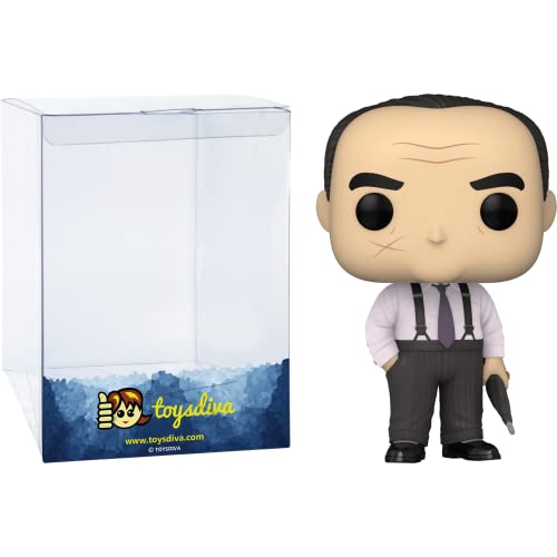Oswald Cobblepot (Chase): P O P ! Heroes Vinyl Figurine Bundle With 1 Compatible 'Toysdiva' Graphic Protector (1191-59280 - B/A)
