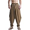 CLANMILUMS Men’s Cotton Harem...
