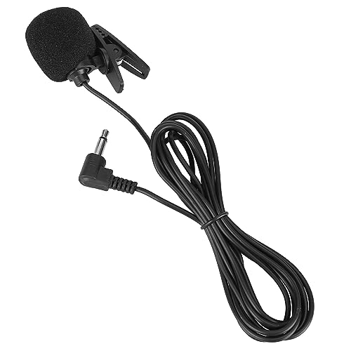 Universal Car Microphone, USB Navigation Microphone For Recording Windows, Speaker Microphone for Car Vehicle Microphone, Replacement For Car Navigation Mic, Car Radio Standard Head Unit Microphone