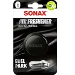 SONAX AirFreshener Edeldark (1 Stück) Lufterfrischer mit frischem Duft und langanhaltendem Dufterlebnis für den Fahrzeuginnenraum | Art-Nr. 03610410