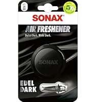 SONAX AirFreshener Edeldark (1 Stück) Lufterfrischer mit frischem Duft und langanhaltendem Dufterlebnis für den Fahrzeuginnenraum | Art-Nr. 03610410