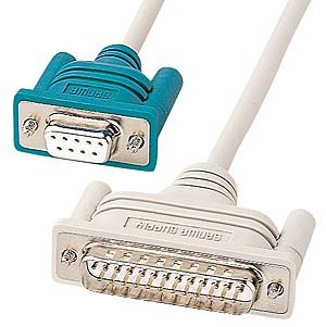サンワサプライ アウトレット KR-MD1 RS-232C ケーブル 箱にキズ、汚れのあるアウトレット品です。
