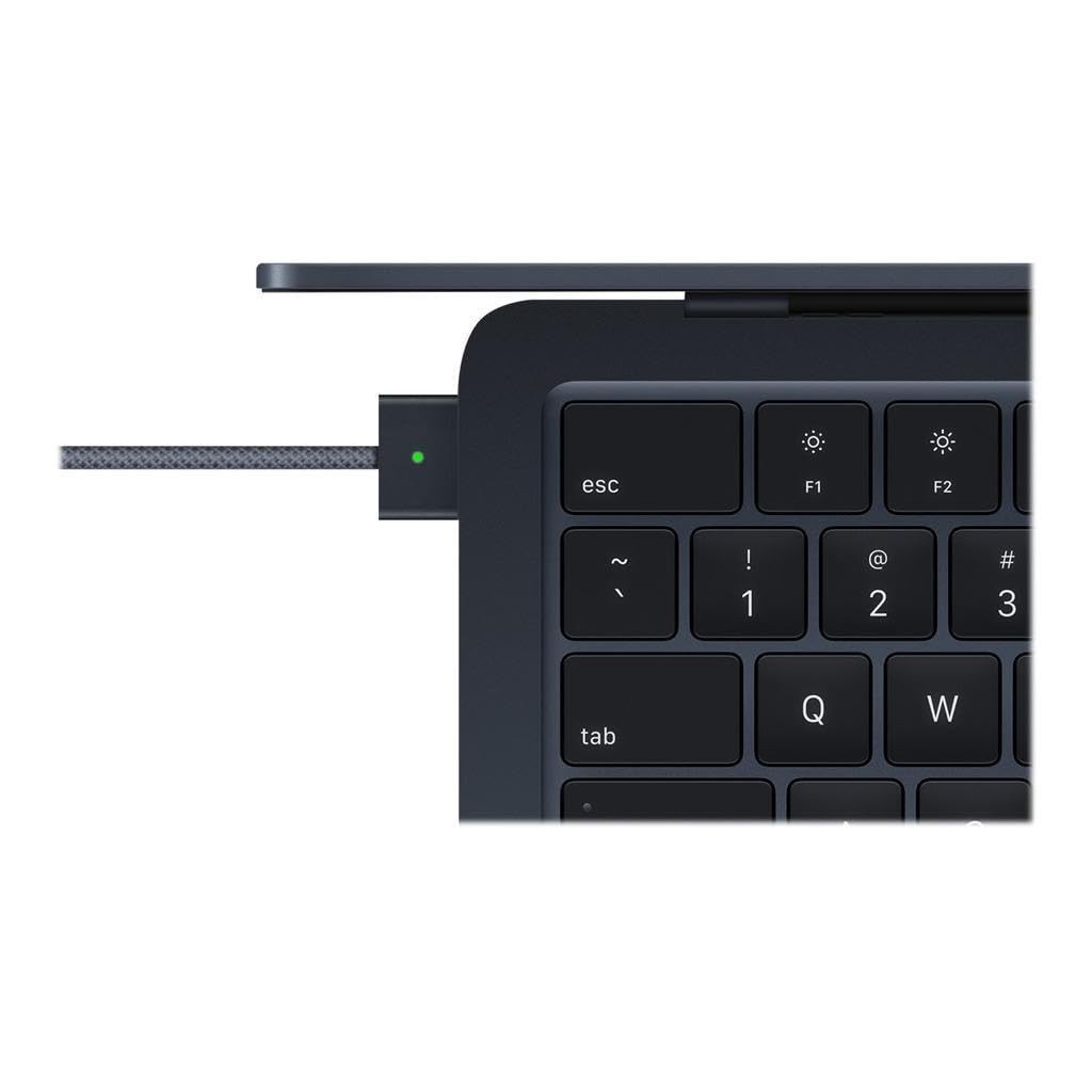 2022 Apple MacBook Air con Apple M2 Chip (13-pollici, 8GB RAM, 256GB SSD di Memoria) (QWERTY Italian) Mezzanotte (Ricondizionato)