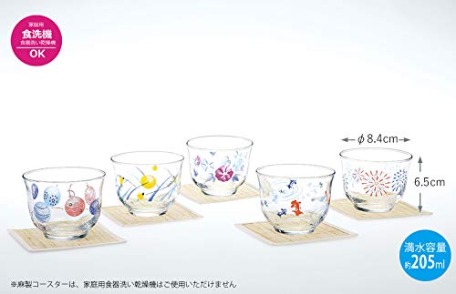 Set 12 vasos para té frío vidrio claro 205 ml miniatura 4