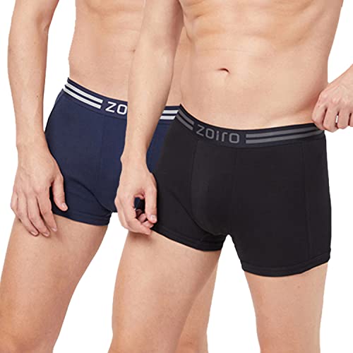 Image of Zoiro Cotton Soft Men's Trunk (Pack of 2) |Colours May Vary